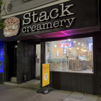 Stack Creamery - Entrance - Desserts Near Me - Jersey City, New Jersey