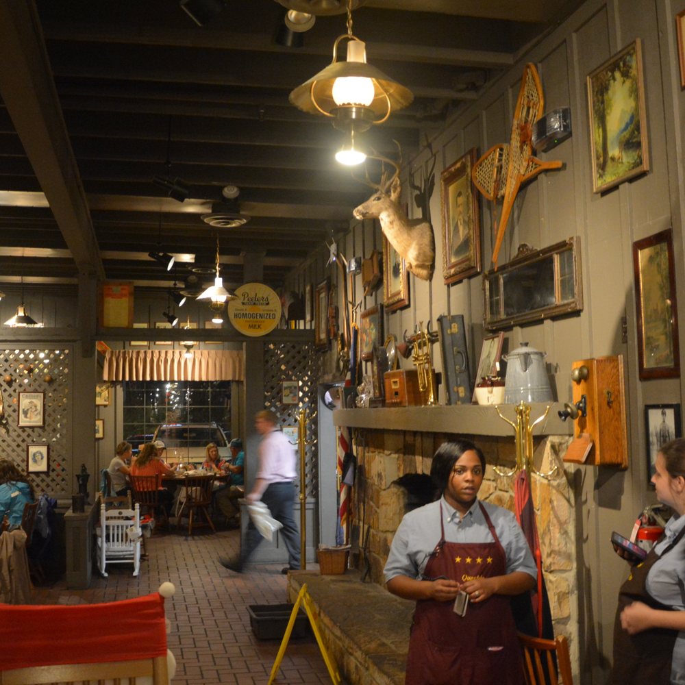 Cracker Barrel Old Country Store - Main Hallway and Fireplace - Southern Near Me - Gaffney, South Carolina