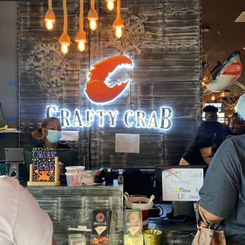 Crafty Crab - Interior. A mess - Seafood Near Me - Charlotte, North Carolina Crafty Crab - Interior. A mess - Seafood Near Me - Charlotte, North Carolina