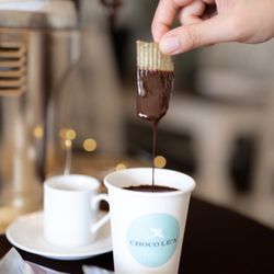 Choco le'a - Seasonal Item: European Style Hot Sipping Chocolate w/Chips