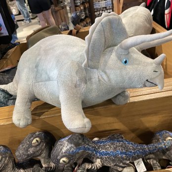 Jurassic Outfitters - Very chubby Triceratops plushie that after some time I went back to get - Amusement Parks Near Me - Universal City, California Jurassic Outfitters - Very chubby Triceratops plushie that after some time I went back to get - Amusement Parks Near Me - Universal City, California