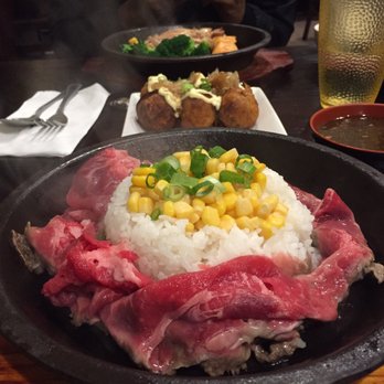 Super Pan - Beef Pepper Rice, Takoyaki & Salmon and Chicken Combo. - Teppanyaki Near Me - San Francisco, California
