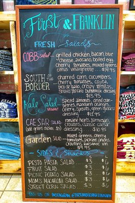Menu photo 4 First & Franklin Marketplace Napa, CA