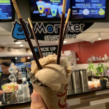 Pike Kitchen - Milk tea and charcoal cone - Korean Near Me - Rockville, Maryland Pike Kitchen - Milk tea and charcoal cone - Korean Near Me - Rockville, Maryland