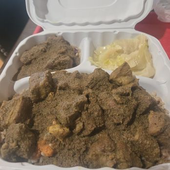 Teddy's Roti Shop - Curry goat meal - Trinidadian Near Me - Washington, DC, District of Columbia