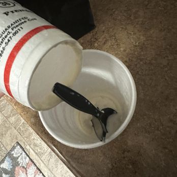 Cook Out - Broken cup and spoons - Burgers Near Me - Augusta, Georgia