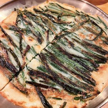 Han Sang - Buchu Jeon $13: leek pancake. - Korean Near Me - Millbrae, California Han Sang - Buchu Jeon $13: leek pancake. - Korean Near Me - Millbrae, California
