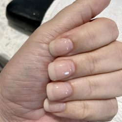 Nails and Beauty Studio - Didn't get a picture of these nails when fresh, but this is dip nails after 3 weeks (Tina). They grew out beautifully!