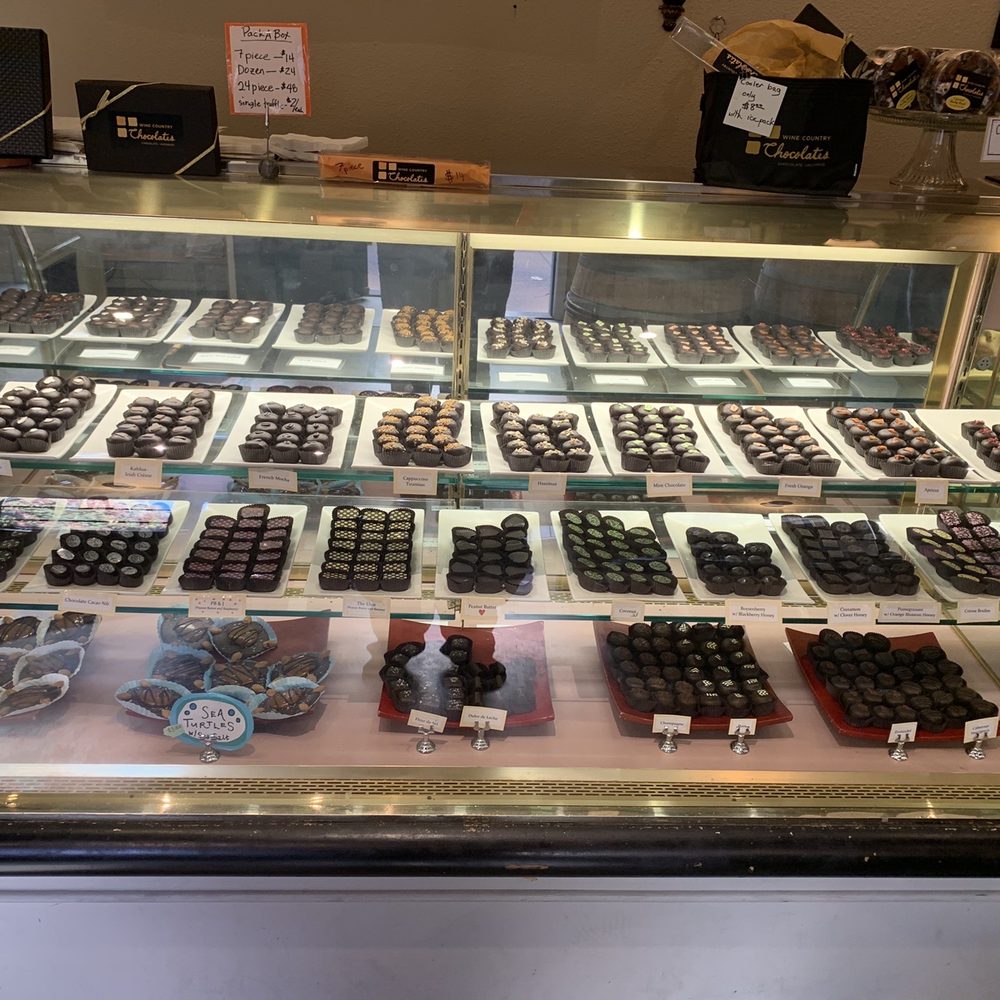 Wine Country Chocolates - Nice selection of chocolates - Desserts Near Me - Sonoma, California Wine Country Chocolates - Nice selection of chocolates - Desserts Near Me - Sonoma, California