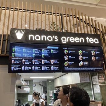 Nana's Green Tea - Menu - Coffee & Tea Near Me - Honolulu, Hawaii