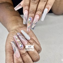Midtown Nail Lounge - Flawless marble and bling !