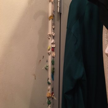 Forever 21 - This is gum and other miscellaneous liquids smeared in the corner of a fitting room. How has management allowed it to get to this point? - Accessories Near Me - Friendswood, Texas