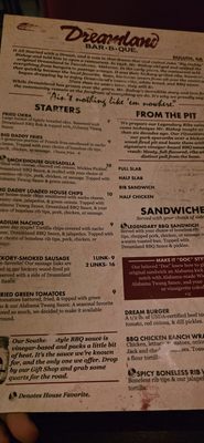 Menu photo 1 Dreamland BBQ Duluth, GA Menu photo 1 Dreamland BBQ Duluth, GA