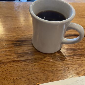 Green Sage Cafe - Downtown - Decaf americano. But sadly the espresso used is quite flavorless, even after being remade with less hot water. - Coffee & Tea Near Me - Asheville, North Carolina