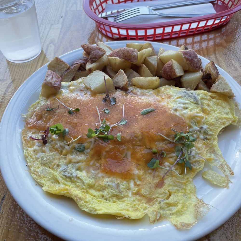 Stacks Pancake House - Kalua Pork Omelette - Breakfast & Brunch Near Me - Dana Point, California Stacks Pancake House - Kalua Pork Omelette - Breakfast & Brunch Near Me - Dana Point, California