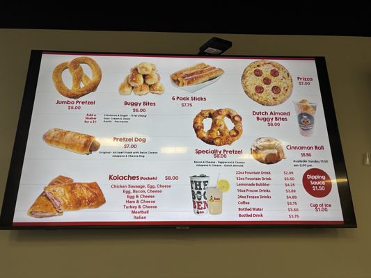 Menu photo 2 Ben's Soft Pretzels-Grandscape The Colony, TX Menu photo 2 Ben's Soft Pretzels-Grandscape The Colony, TX