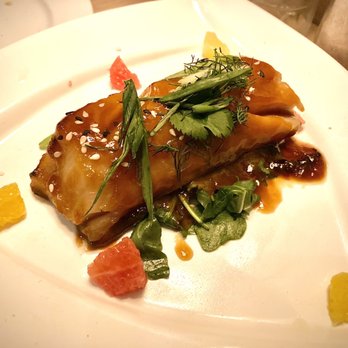 Lure Fish House - MISO GLAZED BLACK COD Organic miso maple glaze, citrus sesame herb salad - Seafood Near Me - Porter Ranch, California Lure Fish House - MISO GLAZED BLACK COD Organic miso maple glaze, citrus sesame herb salad - Seafood Near Me - Porter Ranch, California