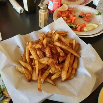Palmyra - Potatoes (french fries) nothing french about them! Chef made sure i knew they where fresh cut, not frozen. Everyone loved them - Mediterranean Near Me - San Francisco, California