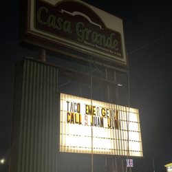 Casa Grande Mexican Restaurant - Sign
