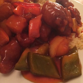 Hulton Fish Bar - Sweet and sour chicken - Chinese Near Me