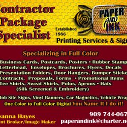 Paper and Ink - ONE STOP SHOP ANYTHING WITH YOUR LOGO ON IT