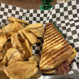 Blackberry grilled cheese, already devoured half! Blackberry grilled cheese, already devoured half!