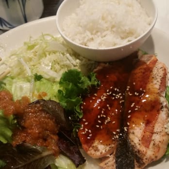 Sushi 21 - Salmon teryaki plate - Sushi Bars Near Me - San Pedro, California Sushi 21 - Salmon teryaki plate - Sushi Bars Near Me - San Pedro, California