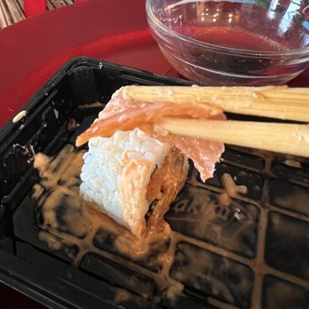Iron Fish Sushi & Grill - Paper thin fish thickness on the sushi - Sushi Bars Near Me - Pflugerville, Texas Iron Fish Sushi & Grill - Paper thin fish thickness on the sushi - Sushi Bars Near Me - Pflugerville, Texas