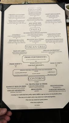Menu photo 5 Todd English's Tuscany Uncasville, CT