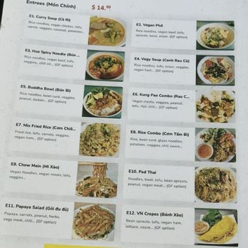 Van Hanh Restaurant - Vegan & Vegetarian Cuisine - Menu - Vegetarian Near Me - Portland, Oregon