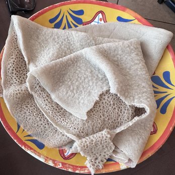 Hawwi Ethiopian Restaurant - Sponge bread - Ethiopian Near Me - Alexandria, Virginia