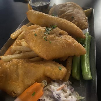 WSKY Bar + Grill - Fish and chips (1 star for the fries) - Bars Near Me - Henderson, Nevada