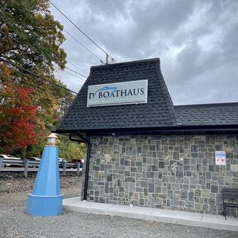 D’Boathaus - Outdoor view. - New American Near Me - Hewitt, New Jersey D’Boathaus - Outdoor view. - New American Near Me - Hewitt, New Jersey