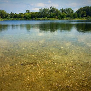 The Hollows Conservation Area - Labor Day, and yet, we have this little beach all to ourselves... - Parks Near Me - Crystal Lake, Illinois