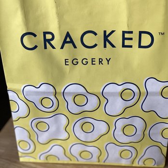 Cracked Eggery - Take out bag - Sandwiches Near Me - Washington, DC, District of Columbia