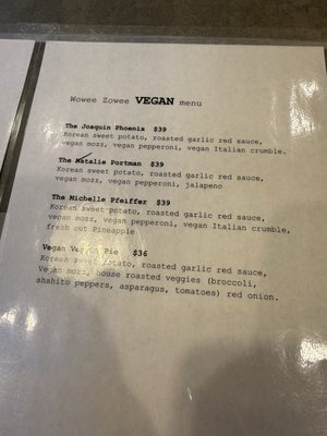 Menu photo 3 Wowee Zowee Tustin, CA Menu photo 3 Wowee Zowee Tustin, CA