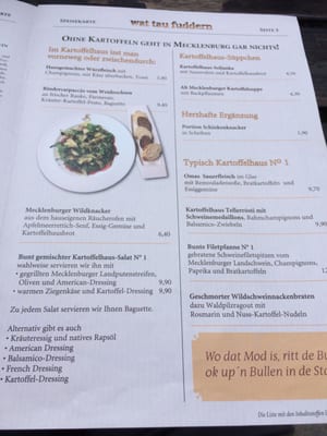 Menu photo 7 Kartoffelhaus No1 Schwerin, MV