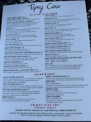 Menu photo 8 The Tipsy Cow Madison, WI Menu photo 8 The Tipsy Cow Madison, WI