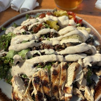 Humble Sea Brewing - Quinoa bowl with chicken - Beer Gardens Near Me - Pacifica, California