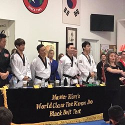 Master Kim's World Class Tae Kwon Do - Black Belt Testing Board of judges: August 2018