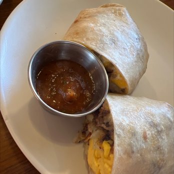 Dick Church's - Breakfast burrito with Adada - Diners Near Me - Costa Mesa, California