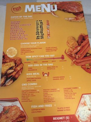 Menu photo 1 Crab N Spice Cudahy Cudahy, CA