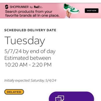 FedEx - Casual 3 day delay on a 3 day trip. It's refrigerated and sat in their warehouse all weekend, yay! - Couriers & Delivery Services Near Me - Memphis, Tennessee FedEx - Casual 3 day delay on a 3 day trip. It's refrigerated and sat in their warehouse all weekend, yay! - Couriers & Delivery Services Near Me - Memphis, Tennessee