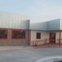 Front of the building