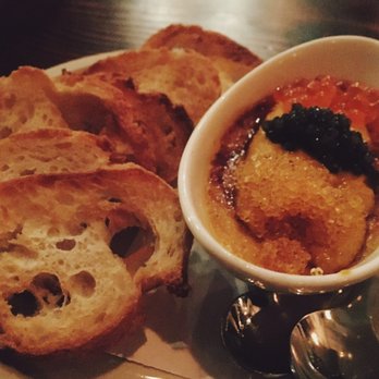 3rd Cousin - Uni Creme Uni & Crème Brûlée, the showstopper. - New American Near Me - San Francisco, California