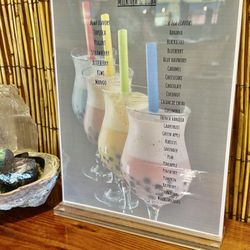 The Water Bar - Milk tea flavors