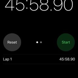 Time it took to place order and get food.