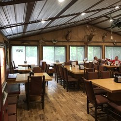 Rustic River Restaurant - Part of main dining area