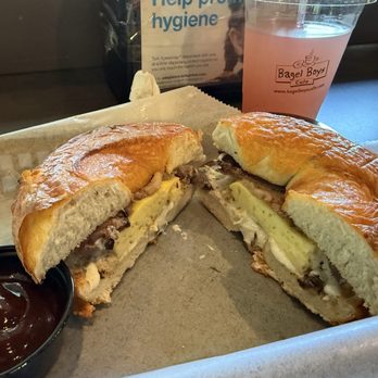 Bagel Boys Cafe - Breakfast Brisket Sandwich - Sandwiches Near Me - Sandy Springs, Georgia