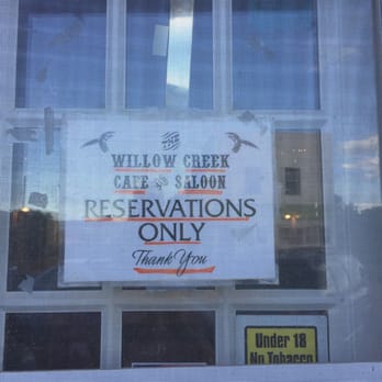 Willow Creek Cafe & Saloon - Make sure you call! - Barbeque Near Me - Willow Creek, Montana Willow Creek Cafe & Saloon - Make sure you call! - Barbeque Near Me - Willow Creek, Montana